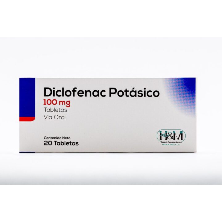 Diclofenac Potásico 100 mg tabletas