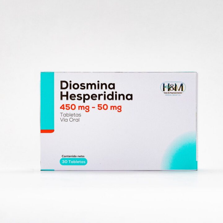 Diosmina + Hesperidina 450 mg – 50 mg tabletas