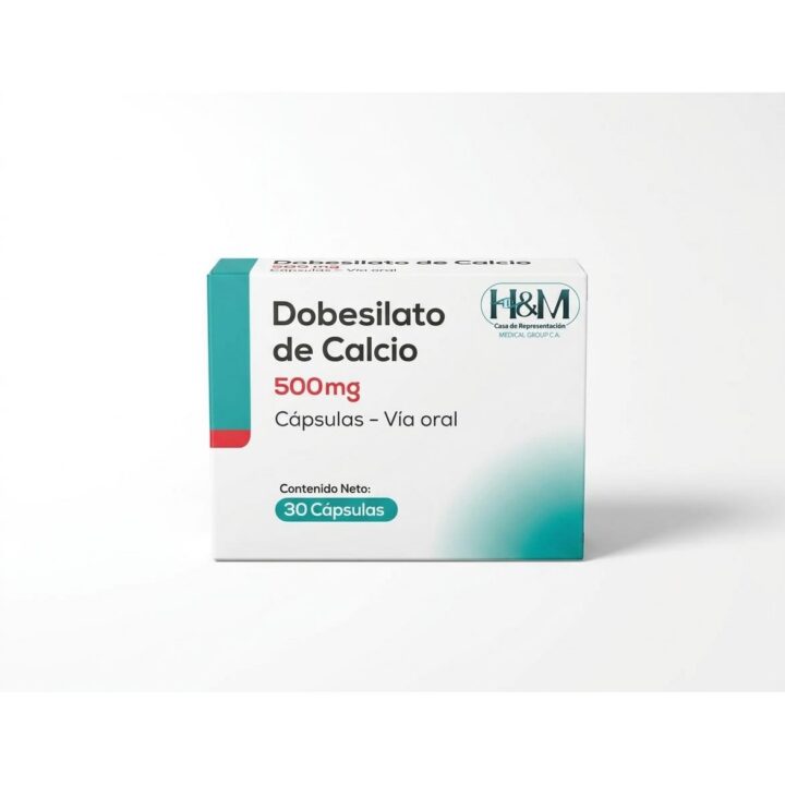 Dobesilato de Calcio 500 mg cápsulas