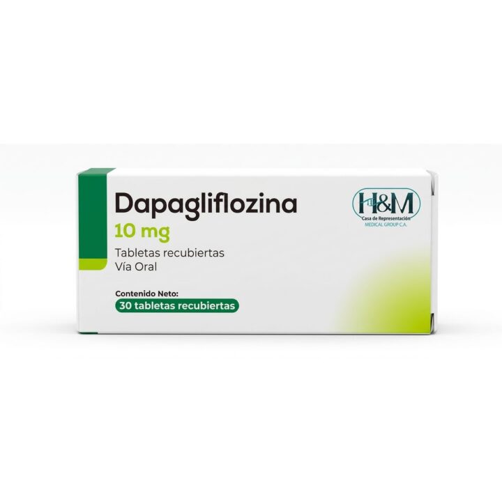Dapagliflozina 10 mg tabletas recubiertas