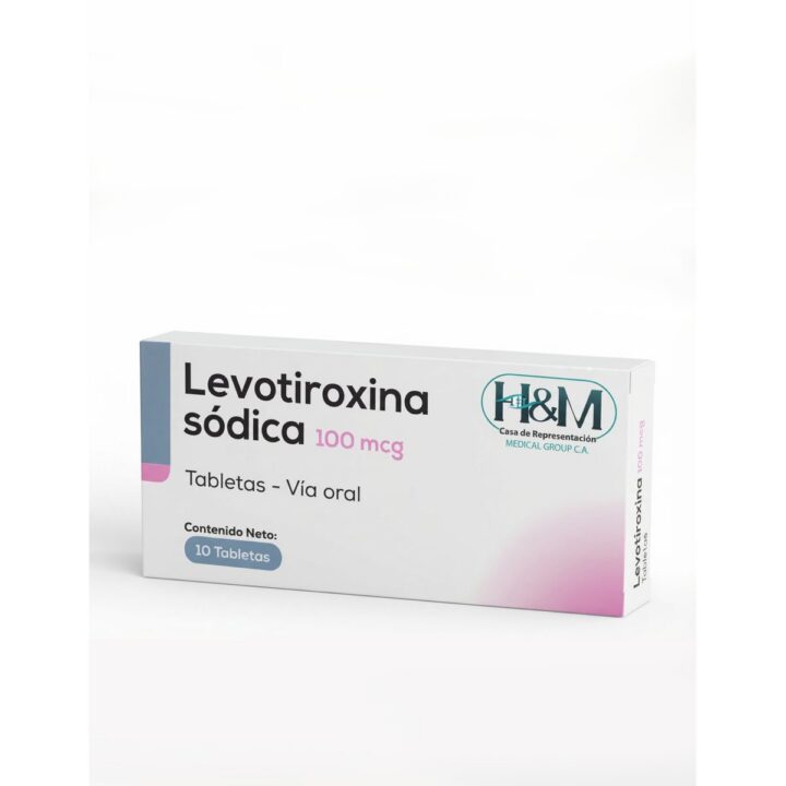 Levotiroxina Sódica 100 mcg tabletas