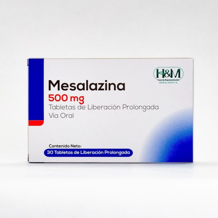 Mesalazina 500 mg tabletas de liberación prolongada
