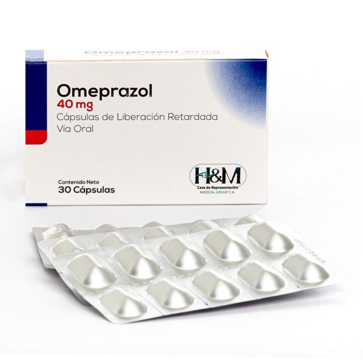 Omeprazol 40 mg cápsulas de liberación retardada