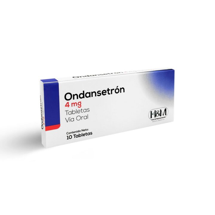 Ondansetrón 4 mg tabletas