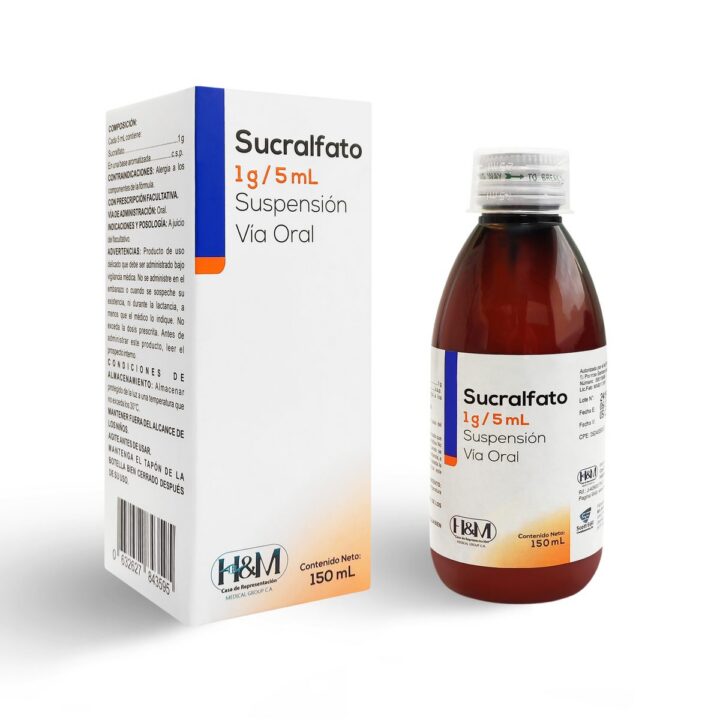 Sucralfato 1 g/5 mL suspensión
