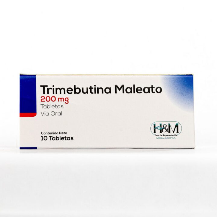 Trimebutina Maleato 200 mg tabletas