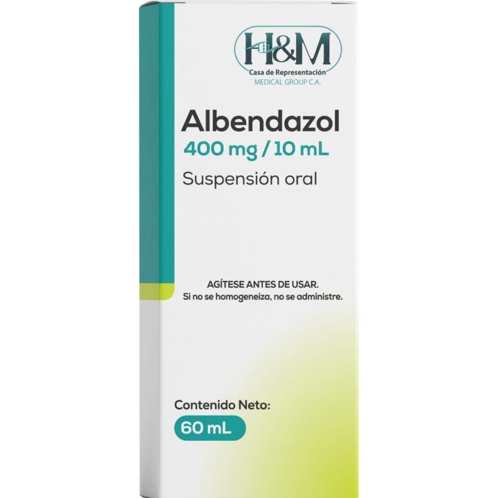Albendazol 400 mg/10 mL suspensión
