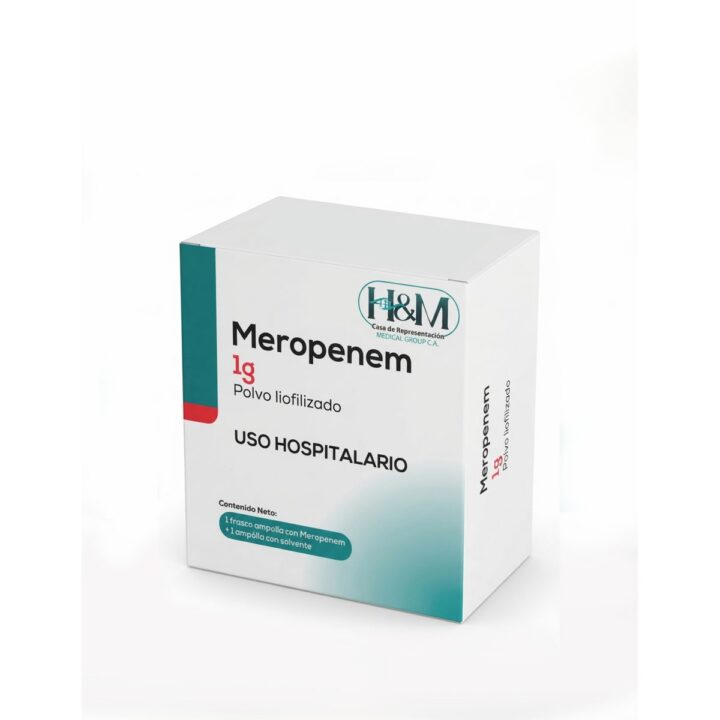 Meropenem 1 g polvo para solución inyectable