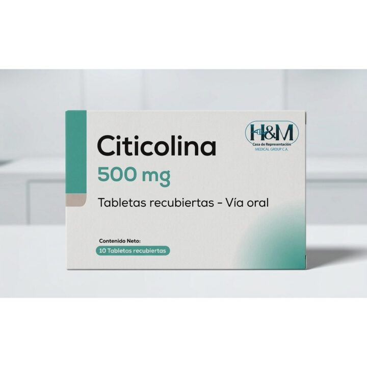 Citicolina 500 mg tabletas