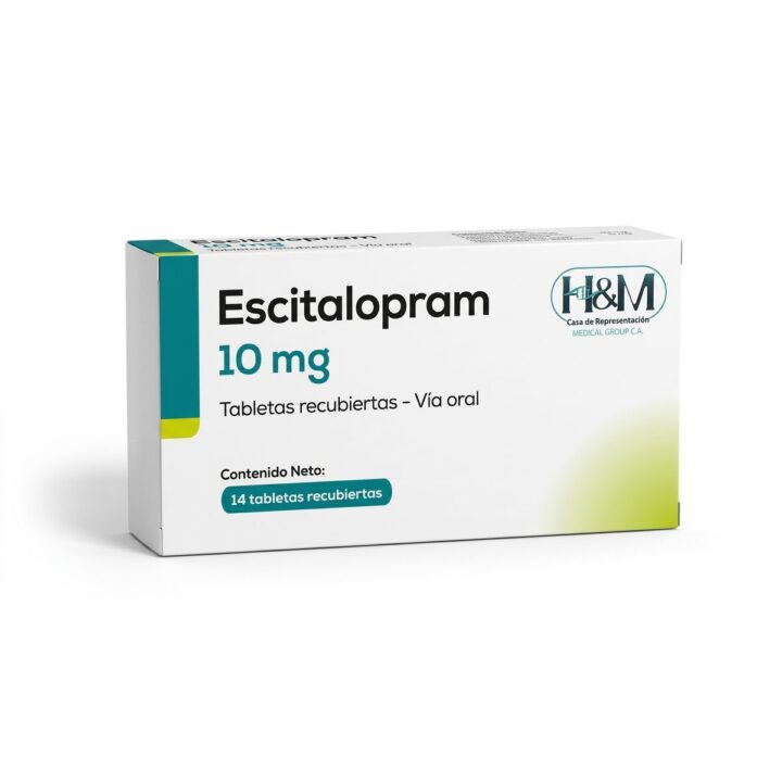 Escitalopram 10 mg tabletas
