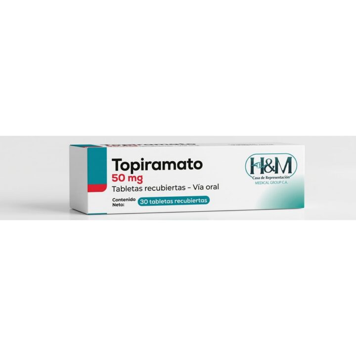 Topiramato 50 mg tabletas