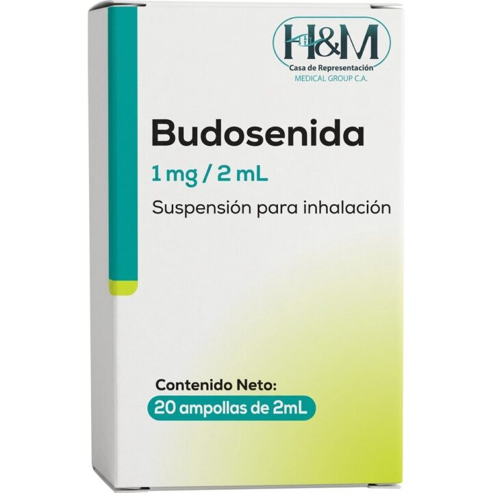 Budesonida 1 mg/2 mL suspensión para inhalación