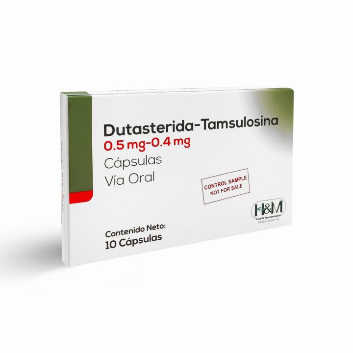 Dutasterida + Tamsulosina 0.5 mg – 0.4 mg cápsulas