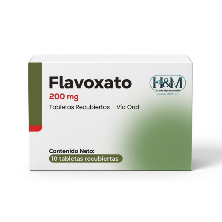 Flavoxato 200 mg tabletas recubiertas